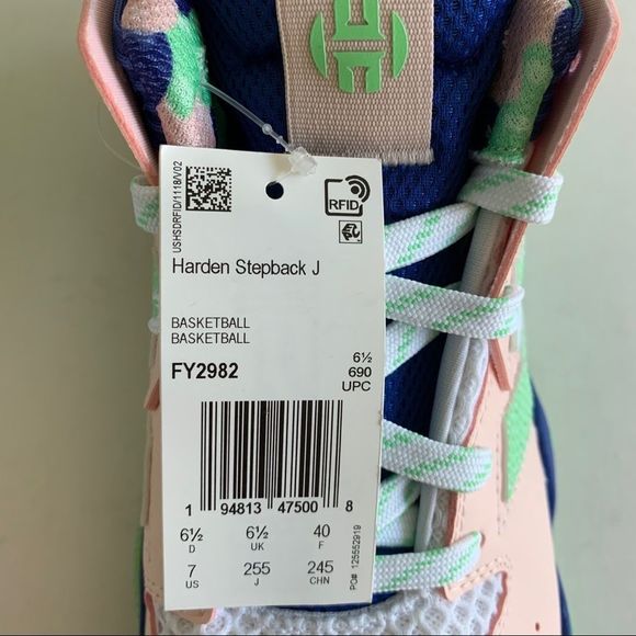 Adidas Harden Stepback J shoes Sz 7 Men’s - Picture 5 of 9